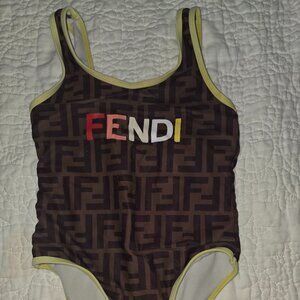 Girls Fendi Swimsuit